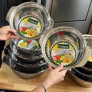 آبکش و لگن استیل