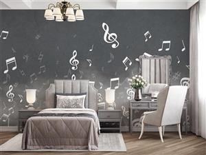 پوستر دیواری نت موسیقی W10140500