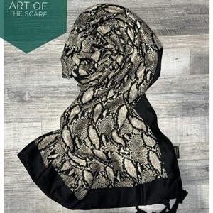 شال زنانه نخی چهارفصل پوست ماری
