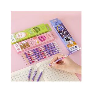 مداد مشکی فانتزی بسته ای