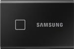 SAMSUNG T7 Touch Portable SSD - 1 TB - USB 3.2 Gen.2 External SSD Metallic Black (MU-PC1T0K/WW) - ارسال 10 الی 15 روز کاری