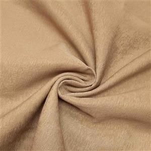پارچه کتان لمه رنگ بیسکوییتی