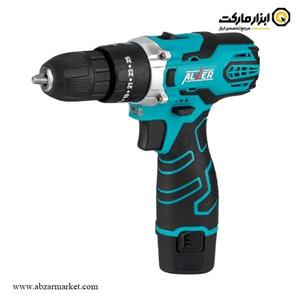 دریل شارژی 2 باطری 12 ولت الور کد AV-2012