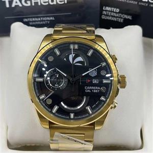 ساعت مچی مردانه تگ هویر TAG HEUER CR7 gold