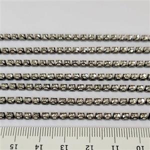 نگین اتریشی متری فشرده سایز 12 دودی رنگ(متری)