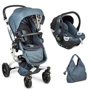 ست کالسکه 3 تکه بیب babe مدل ICE Babe Ice Stroller and Carrier Set