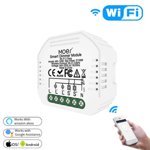 ماژول دیمر دو پل 100w*2 هوشمند MOES