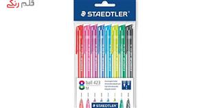 خودکار استدلر مدل 432 - بسته 10 عددی Staedtler 432 Pen - Pack of 10