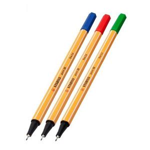 روان نویس 19 رنگ استابیلو مدل Point 88 Stabilo Point 88 19 Color Rollerball Pen