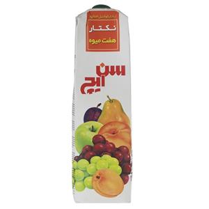 آبمیوه نکتار مخلوط هفت میوه سن ایچ 1 لیتر Sunich Mulyi Fruit Nectar 1Lit