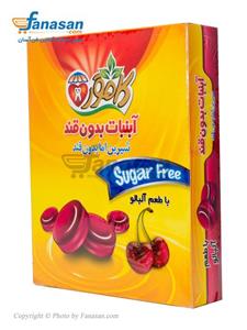 آبنبات بدون قند کامور با طعم آلبالو 160 گرم