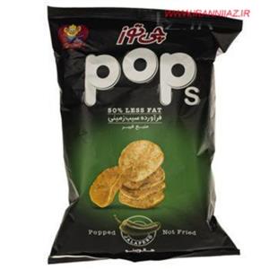 چیپس پاپس چی توز با طعم هالوپینو Cheetoz Pops Jalapeno Potato Chips 55gr