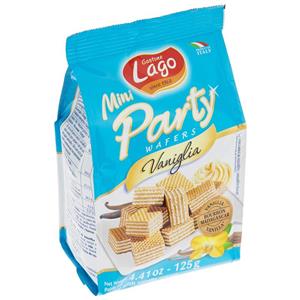 ویفر وانیلی لاگو مدل Mini Party مقدار 125 گرم
