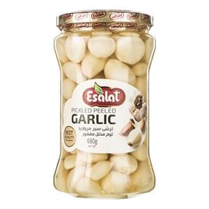 ترشی سیر مروارید اصالت 680 گرم Esalat Garlic Pickled Peeled 680gr