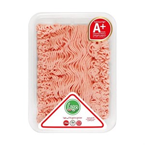 گوشت چرخکرده مرغ مهیا پروتئین سینه و ران پاک شده 500 گرمی