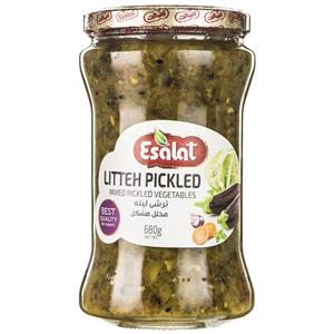 ترشی لیته اصالت 680 گرم Esalat Litteh Pickled gr 