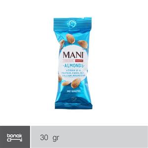 مغز بادام شور 30 گرمی مانی Mani Low Salted Almond 30 gr