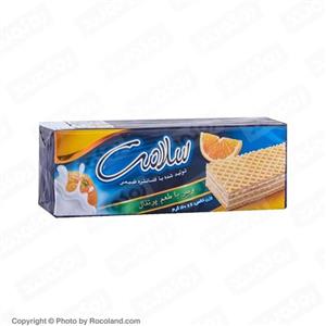 ویفر با طعم پرتقال 160 گرمی سلامت Salamat Wafer With Orange Flavour 160 gr