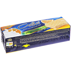 ویفر با طعم پرتقال 160 گرمی سلامت Salamat Wafer With Orange Flavour 160 gr