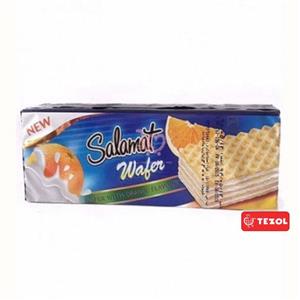 ویفر با طعم پرتقال 160 گرمی سلامت Salamat Wafer With Orange Flavour 160 gr