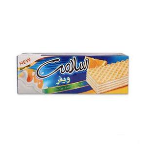 ویفر با طعم پرتقال 160 گرمی سلامت Salamat Wafer With Orange Flavour 160 gr