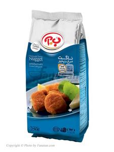 ناگت مرغ و پنیر 250 گرمی ب .آ B.A Chicken And Cheese Nugget 250Gr