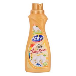 نرم کننده حوله و لباس طلایی 1  لیتری اکتیو Active Fabric Softener Gold 1000ml