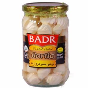 ترشی سیر مروارید بدر 650 گرم Badr Garlic Pickled 650gr