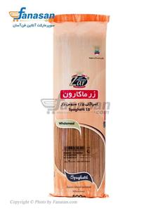 اسپاگتی زرماکارون قطر1/5 سبوس دار 500 گرم