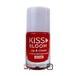 تینت لب KISS BLOOM رنگ قرمز با جلوه ای نچرال و خاص حجم ۱۱ میل