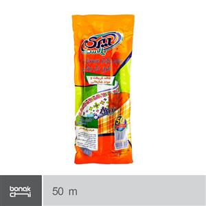 سفره یکبار مصرف آیری پلاست طرح دار رولی 100*100 سانتی متر 50 متر