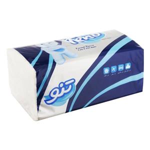 دستمال کاغذی فله ای تنو دو لایه Teno Soft Tissue Paper 250 pcs Pack of 8