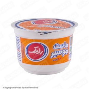 ماست موسیر همزده پرچرب 4% چربی رامک 250 گرمی 