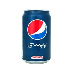 نوشابه قوطی 330 میلی لیتری Pepsi