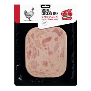 ژامبون مرغ دودی 90% گوشت مرغ 300 گرمی سولیکو کاله