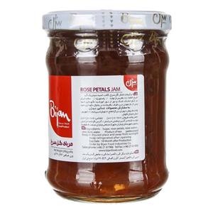 مربا شیشه ای گل سرخ 290 گرمی بیژن Bijan Rose Jam - 290 gr