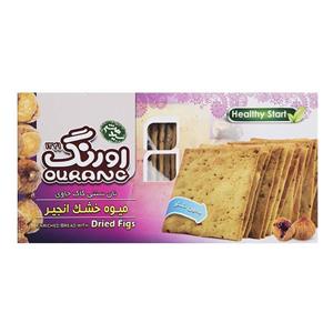 نان سنتی کاک حاوی میوه خشک انجیر 450 گرمی اورنگ Ourang Enriched Bread With Dried Figs 450 gr