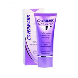 کرم پودر صورت هلویی Covermark  شماره 5