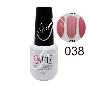 لاک ژل ناخن اوسر شماره 038 OSER GEL PULISH