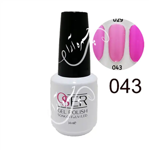 لاک ژل ناخن اوسر شماره 043 OSER GEL PULISH