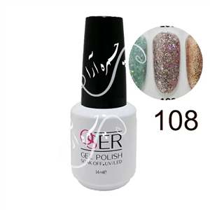 لاک ژل ناخن اوسر شماره 108 OSER GEL PULISH