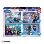 پازل 380 تکه ادوکا مدل Kids Frozen