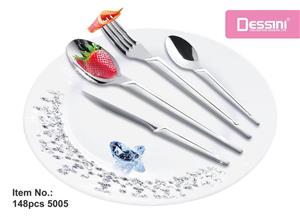سرویس 148 تیکه قاشق چنگال دسینی 30 نفره مدل 5005