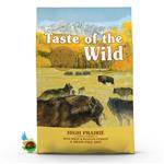 غذای خشک سگ تیست آف د وایلد بدون غلات با طعم گاومیش و گوزن Taste of the wild with bison & venison وزن ۱۲.۲ کیلوگرم