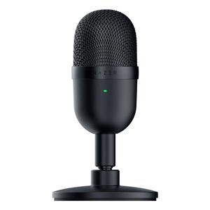 میکروفون استریمینگ ریزر Seiren Mini USB: الگوی دریافت فوق‌کاردیوئید دقیق - کیفیت ضبط حرفه‌ای - طراحی فوق‌فشرده - پایه قابل تنظیم با دوام - مقاوم در برابر شوک - مشکی کلاسیک