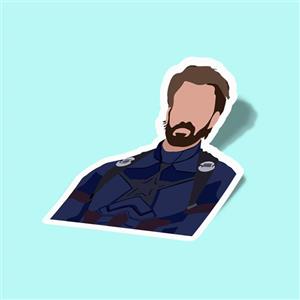 استیکر Captain America-1