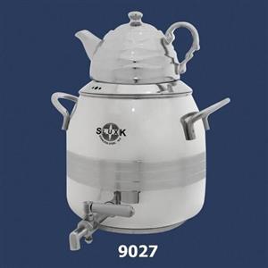 کتری قوری استیل کف چدن برند(اس لوکس)کد 9027