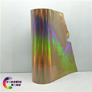 ورق توتکالی طلایی هفت رنگ رولی 120 متری (ورق ژلاتینی فویل باند)