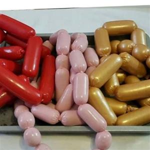 سوسیس مرغ  خانگی . نیم کیلویی