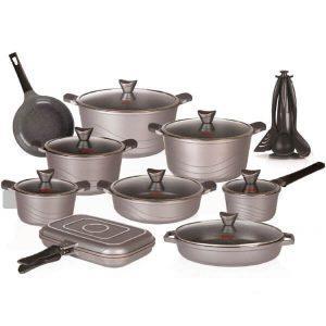 سرویس پخت و پز 24 پارچه کاندید مدل Oscar 002 Candid Cookware Set Pcs 